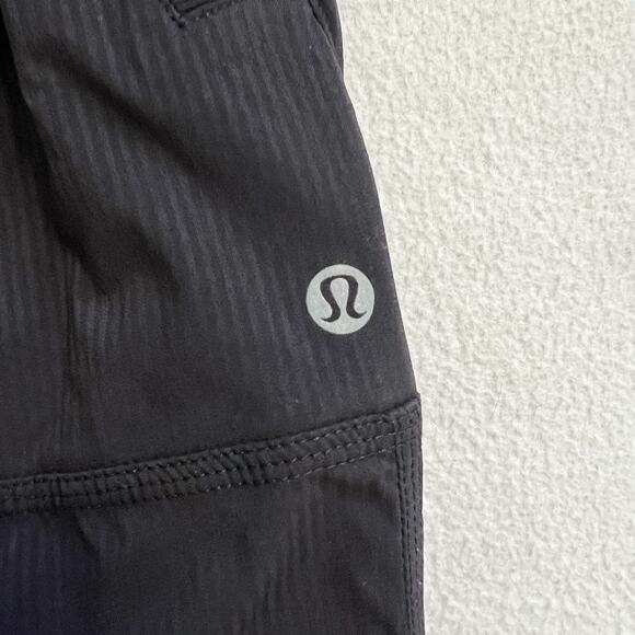 Lululemon Dance Studio Women Black Full Length Drawstring Unlined Track Pants 4 - Picture 3 of 9